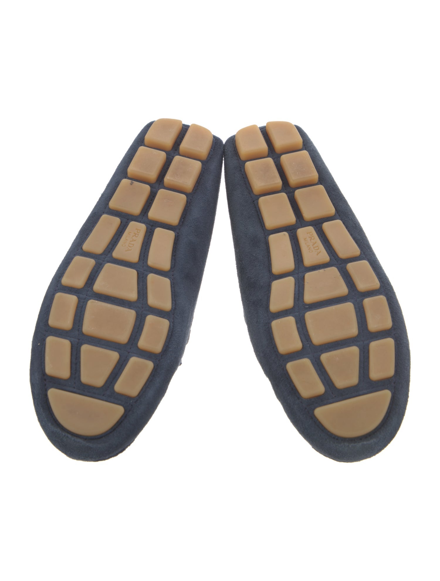 Prada Suede Moccasins